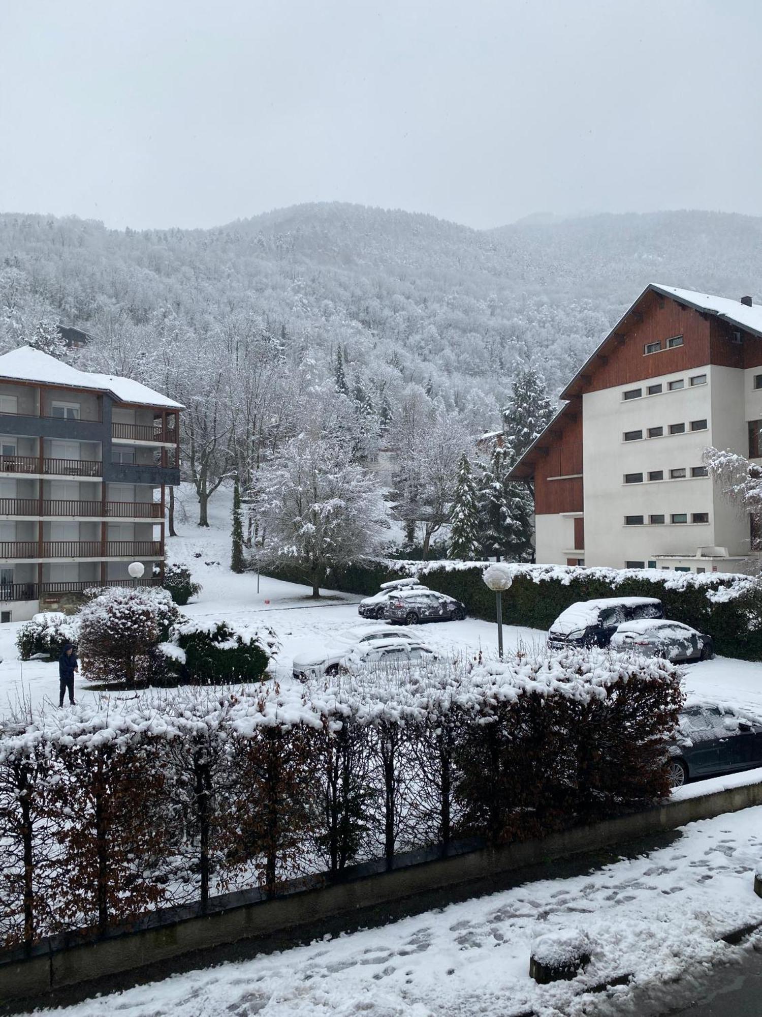 Appartement T2+Coin Nuit 6 Pers Residence De Cami Real Au Centre Du Village De Saint Lary Soulan Avec Piscine Interieure+ Sauna Et Hammam Eksteriør bilde