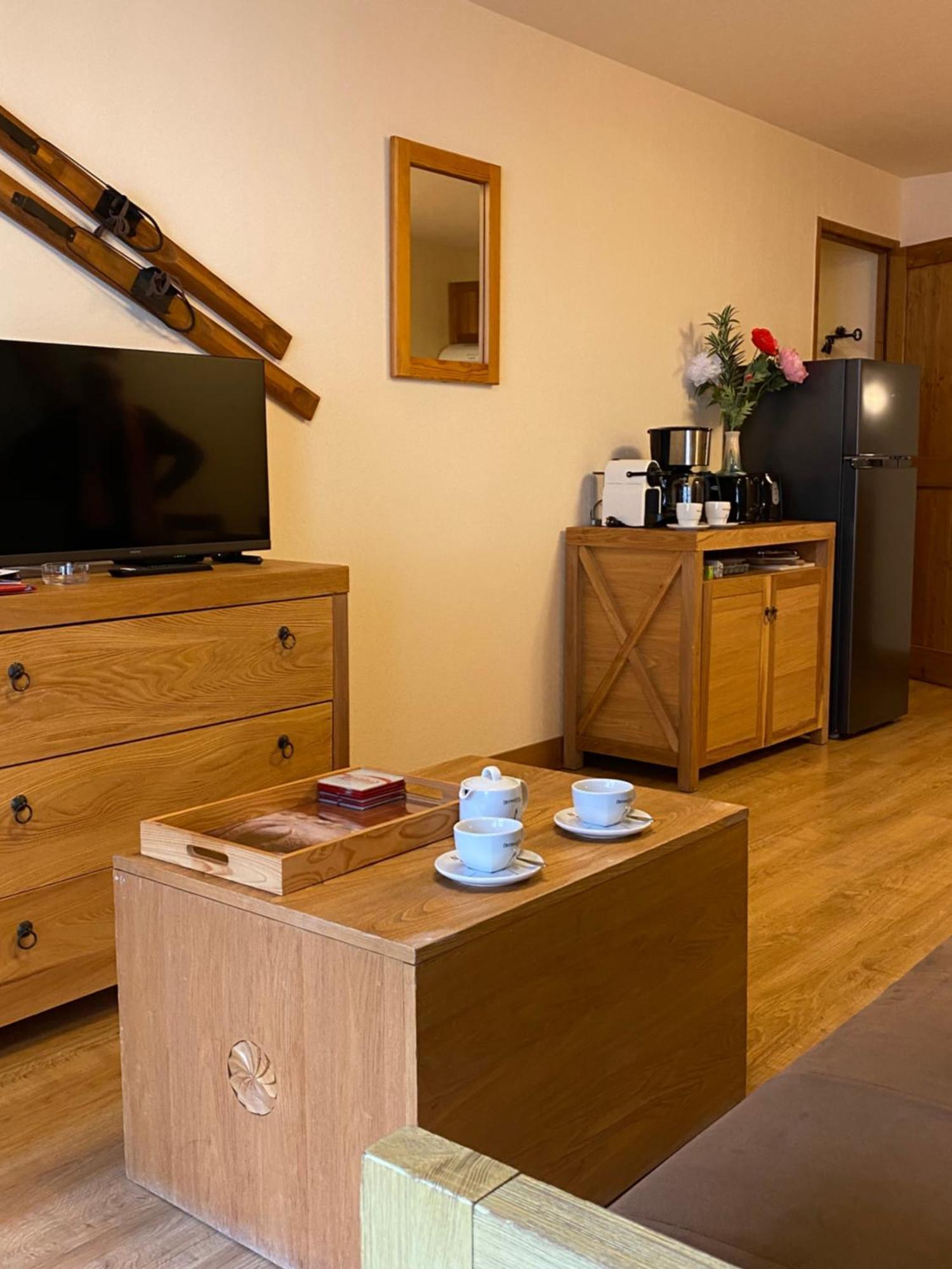 Appartement T2+Coin Nuit 6 Pers Residence De Cami Real Au Centre Du Village De Saint Lary Soulan Avec Piscine Interieure+ Sauna Et Hammam Eksteriør bilde