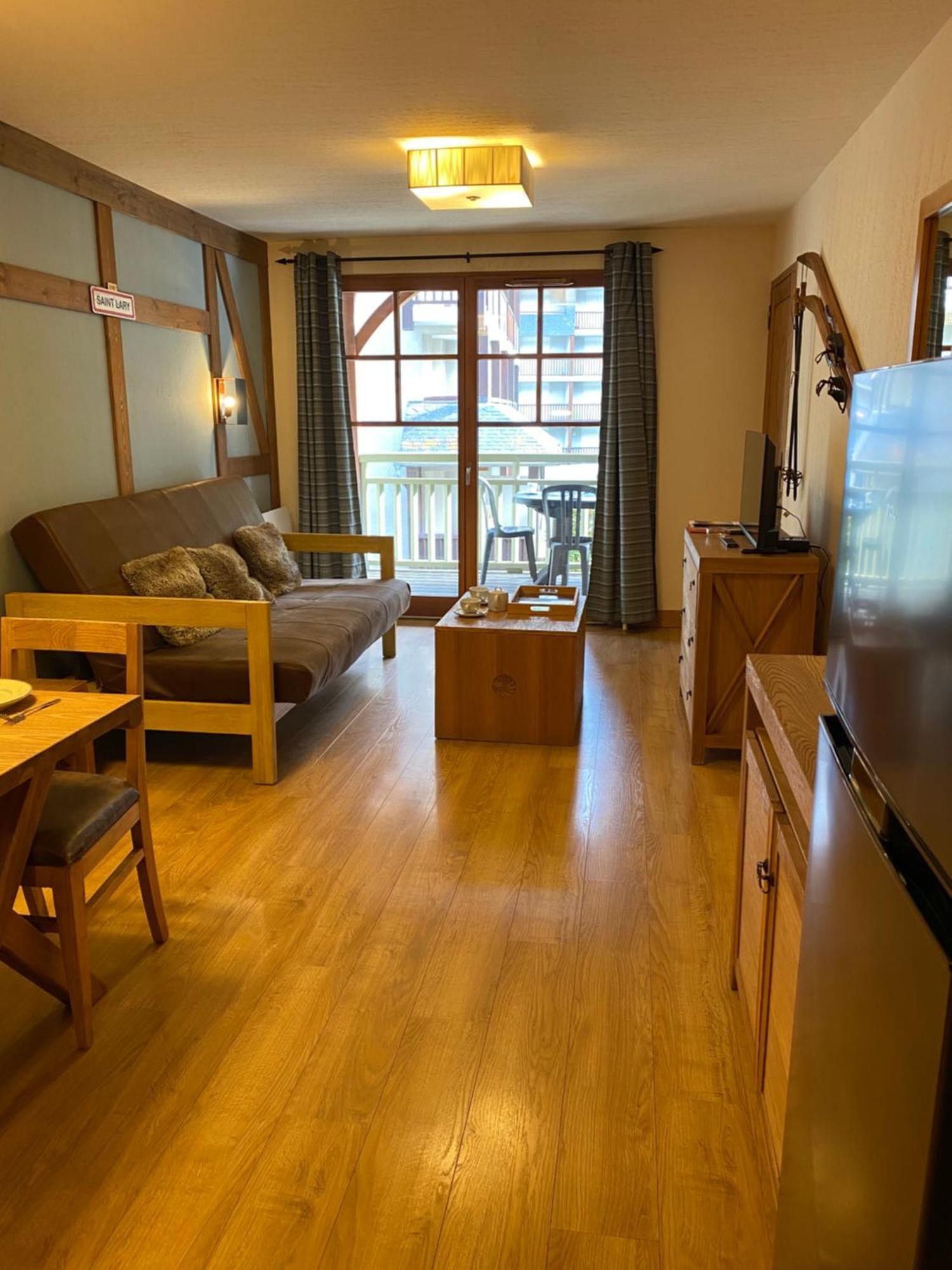 Appartement T2+Coin Nuit 6 Pers Residence De Cami Real Au Centre Du Village De Saint Lary Soulan Avec Piscine Interieure+ Sauna Et Hammam Eksteriør bilde